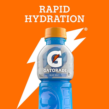 Gatorade Blue Bolt Sports Drink, 12 x 600ml