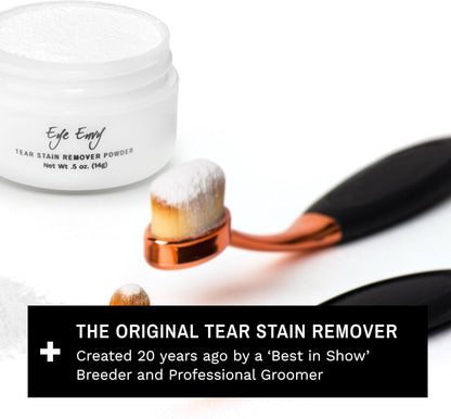 Eye Envy Tear Stain Remover Powder for Dogs and Cats. 100% Natural, Safe.Made in USA.0.5oz