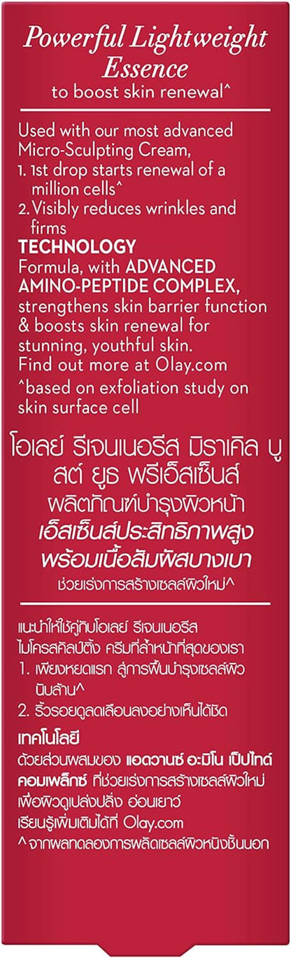 Olay Regenerist Advanced Anti Ageing Miracle Boost Youth Pre Essence Serum, 40ml