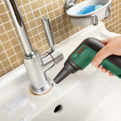 Bosch Home & Garden 3.6V Cordless Electric Power Cleaning Brush with 4 Cleaning Attachments & Micro USB Cable (UniversalBrush)