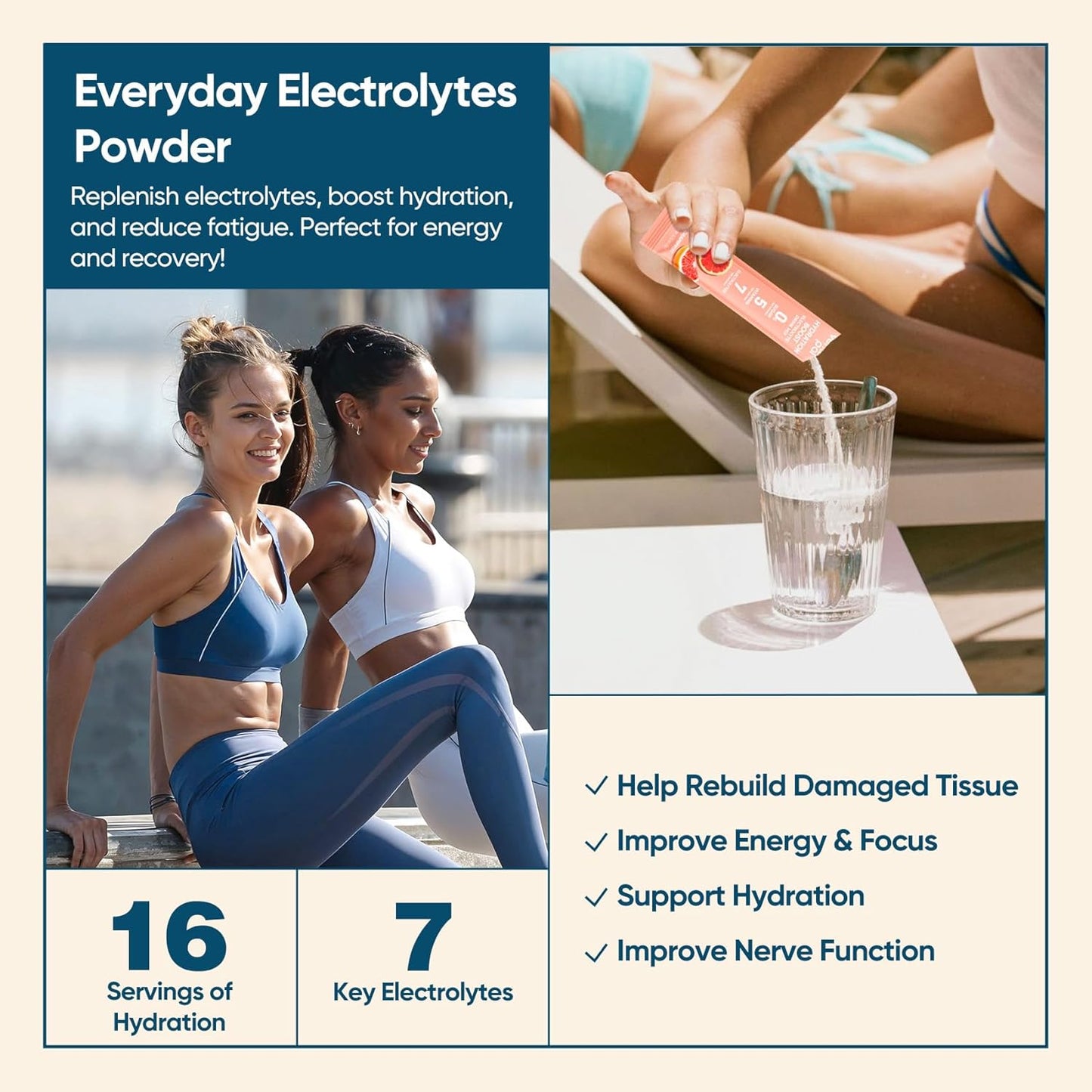 Venture Pal Sugar Free Electrolyte Powder Packets