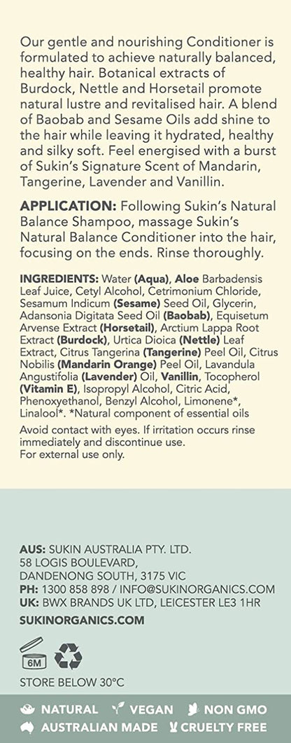 Sukin Natural Balance Conditioner 1L