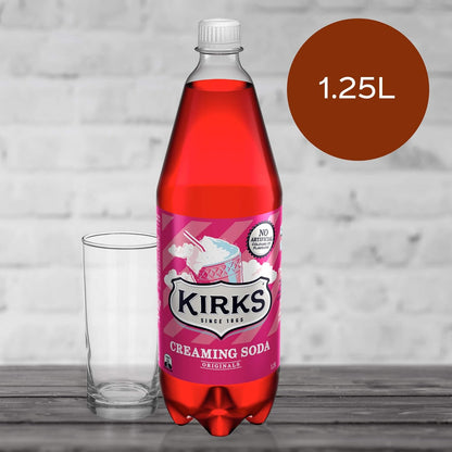 Kirks Creaming Soda 1.25L x 12