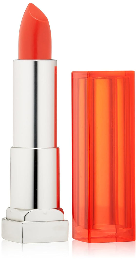 Maybelline New York Color Sensational Vivids Lipcolor, Vibrant Mandarin, 0.15 Ounce