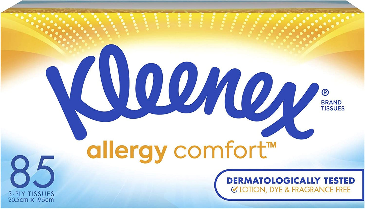 Kleenex Special Care Allergy Comfort Facial Tissues, 85 Count