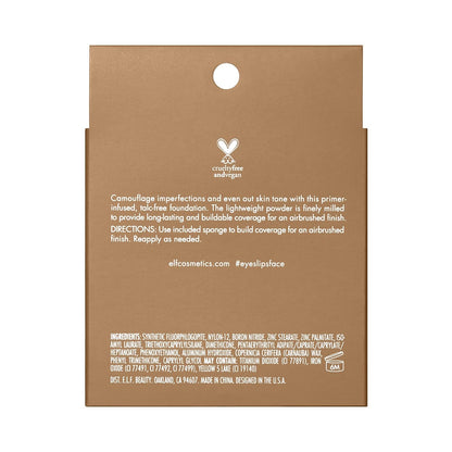 Camo Powder Foundation, Lightweight, Primer-Infused Buildable & Long-Lasting Medium-to-Full Coverage Foundation, Medium 330 W
