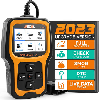 ANCEL AD410 Enhanced OBD II Vehicle Code Reader Automotive OBD2 Scanner