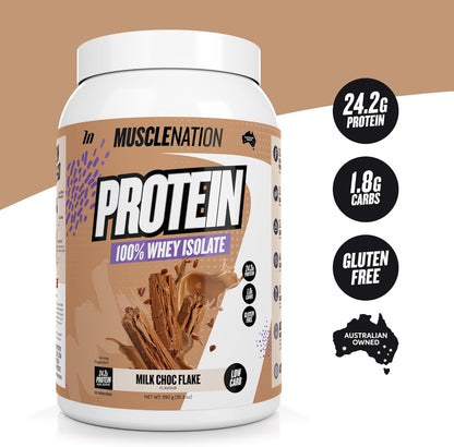 Roll over image to zoom in Muscle Nation Milk Chocolate Flavour
