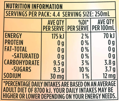 Schweppes Orange and Mango Mineral Water, 12 x 1.1L