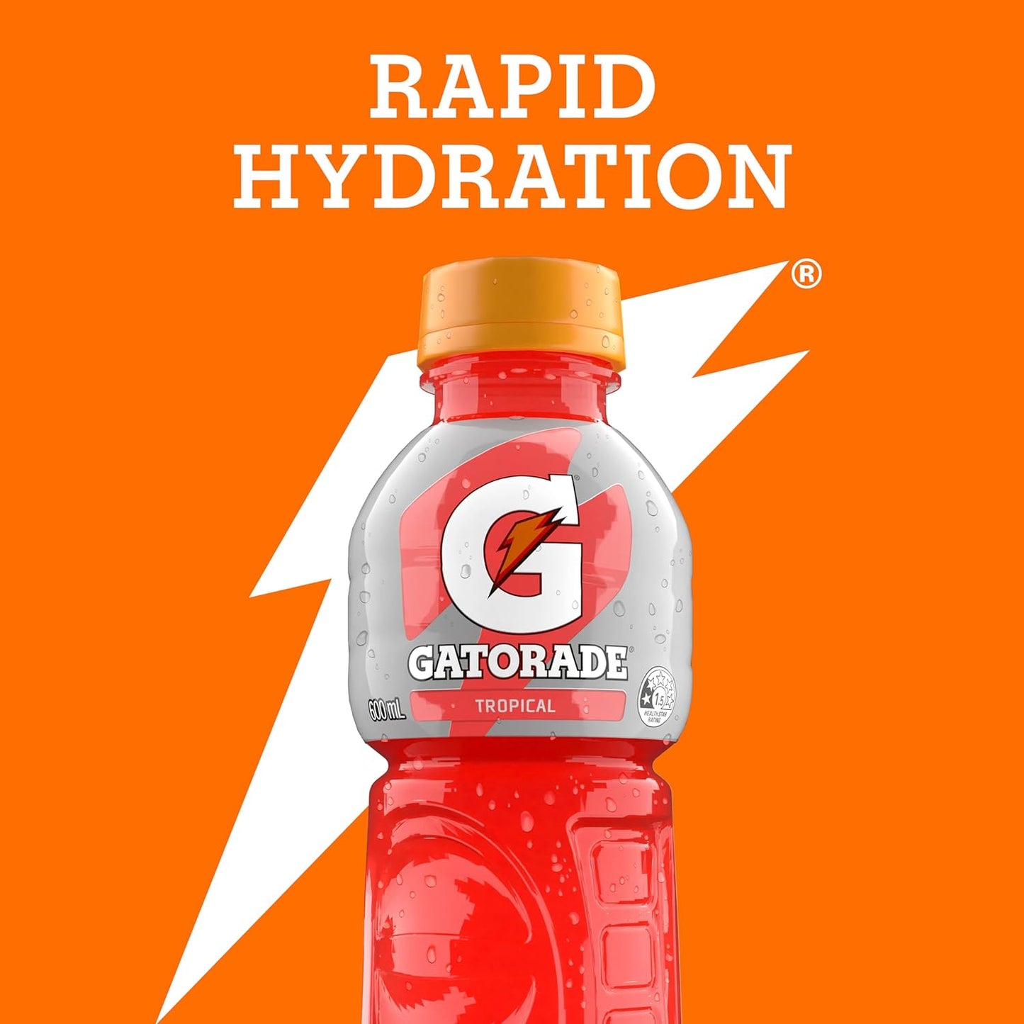 Gatorade Tropical Sports Drink, 12 x 600ml