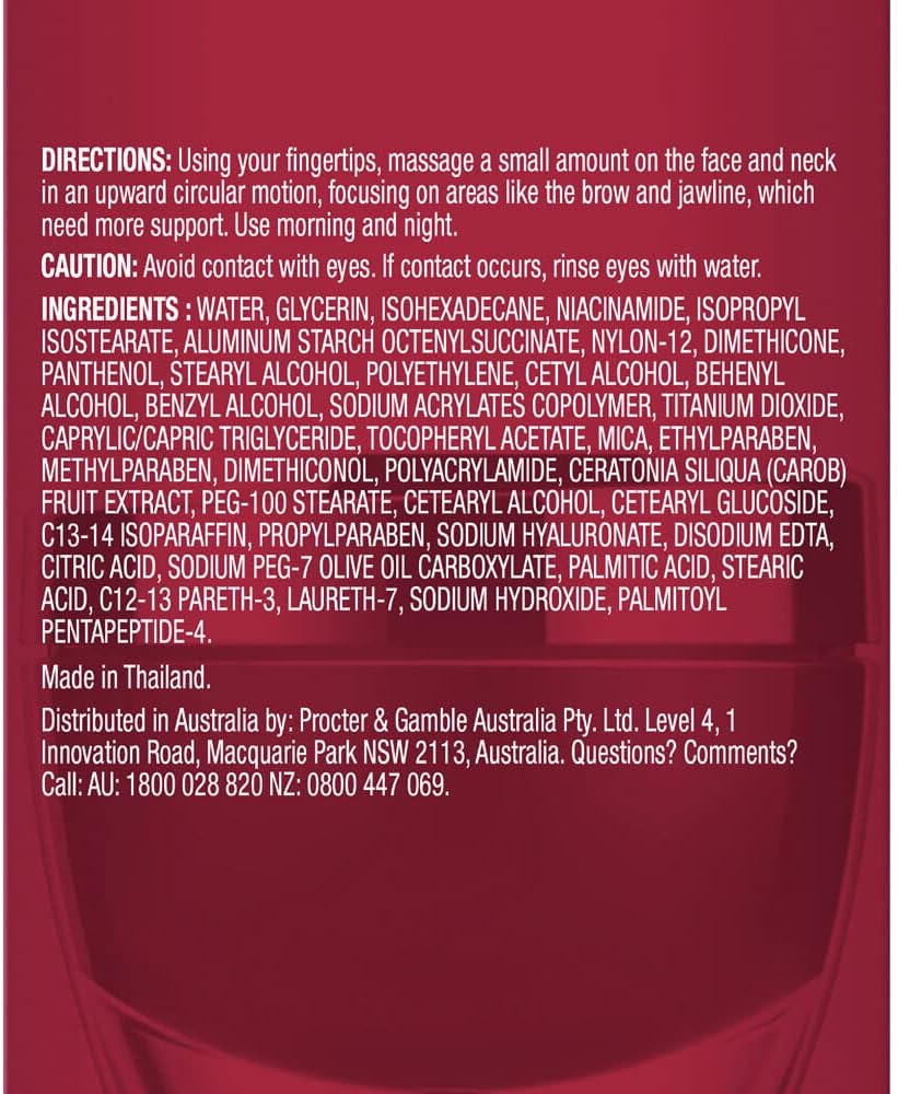 Olay Regenerist Micro Sculpting Face Cream Moisturiser Fragrance Free, 48G