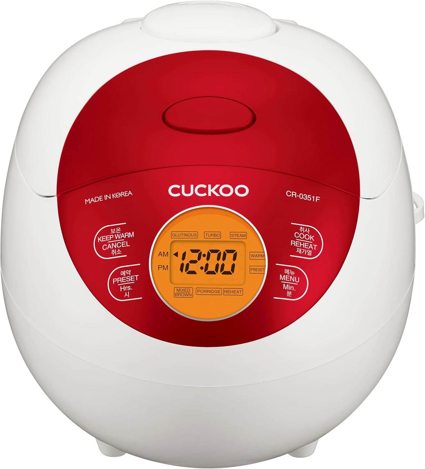 CUCKOO 3-Cup Electric Heating Smart Rice Cooker