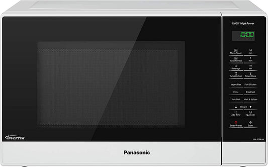 Panasonic 32L 1100W Compact Inverter Microwave Oven, White (NN-ST64JWQPQ)