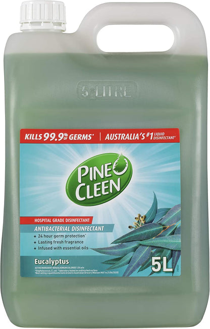 Pine O Cleen Disinfectant Multipurpose Liquid Eucalyptus 5L