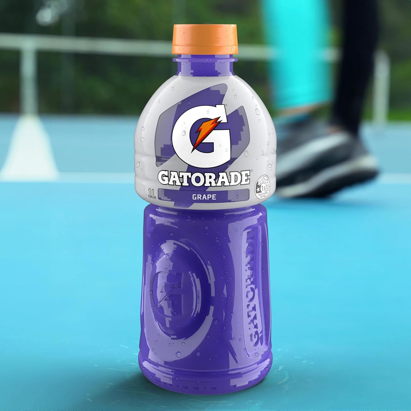 Gatorade Grape Flavoured Pet Electrolyte Sports Drink 1 Litre (Pack of 6)
