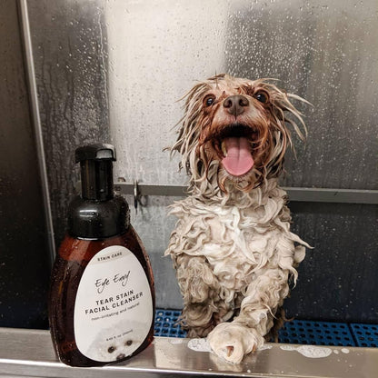 Eye Envy Tear Stain Facial Cleanser for Dogs and Cats.MADE IN USA