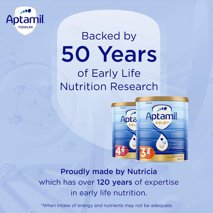 Aptamil Gold+ 4 Junior Nutritional Supplement Milk Drink From 2 Years 900g