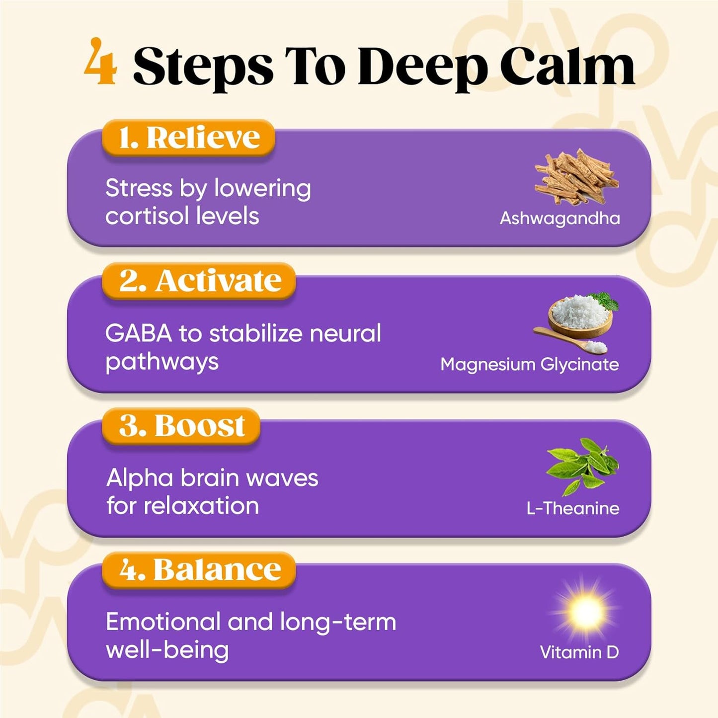 Venture Pal Calming Powdered Drink Mix, Magnesium Glycinate,sugar free