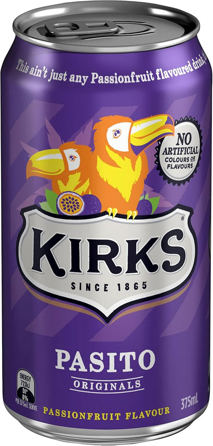 Kirks Variety Soft Drink Multipack Cans 30 x 375mL