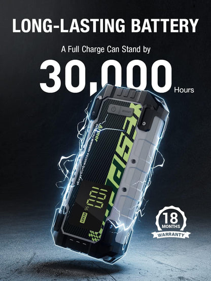 YESPER Car Jump Starter, 3000A Peak Car Battery Jump Starter 100W Fast Charging