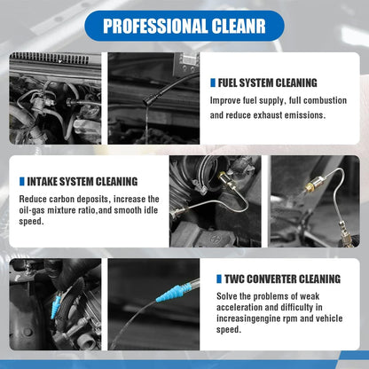 Automotive Fuel Injector Cleaner Machine, C80 Fuel Injection Systems Cleaning Tools, CFS Series Fuel System Cleaning Assistant Fuel Injector Cleaner 1000ML 150PSI