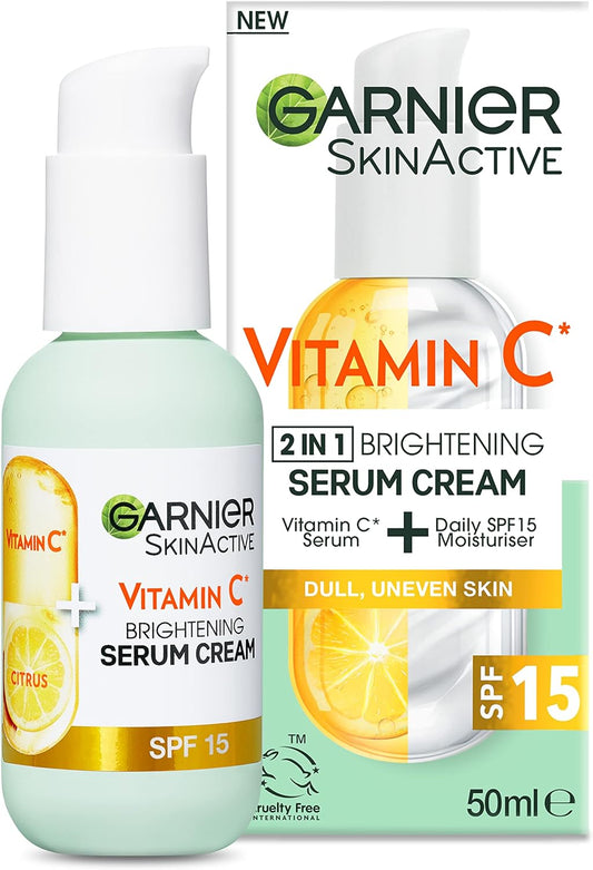Garnier Skin Active Vitamin C Brightening Serum Cream with SPF15 50ml