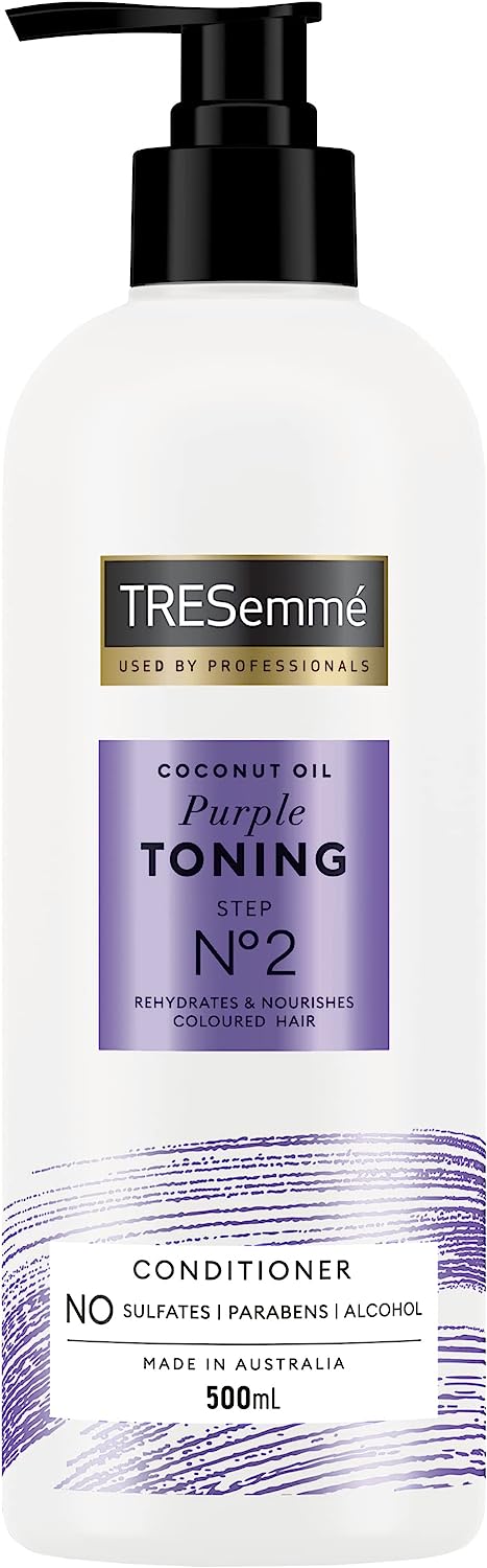 Tresemme Purple Toning Conditioner 500 ML with Coconut Oil