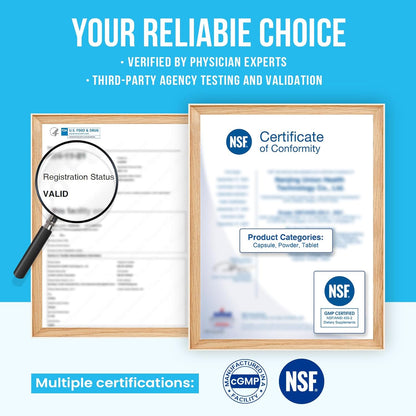 Venture Pal Calming Powdered Drink Mix, Magnesium Glycinate, Ashwagandha,sugar free