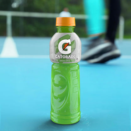 Gatorade Green Apple Flavoured Electrolyte Hydration Sports Drink 600 ml (Pack of 12)