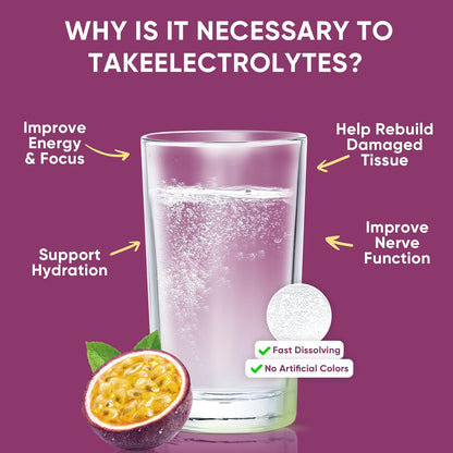 Venture Pal Sugar Free Electrolyte Powder Packets - Liquid Daily IV Drink Mix for Rapid Hydration & Party Recovery | 5 Vitamins & 7 Electrolytes| Keto Friendly | Non-GMO | Certified Vegan | 16 Sticks