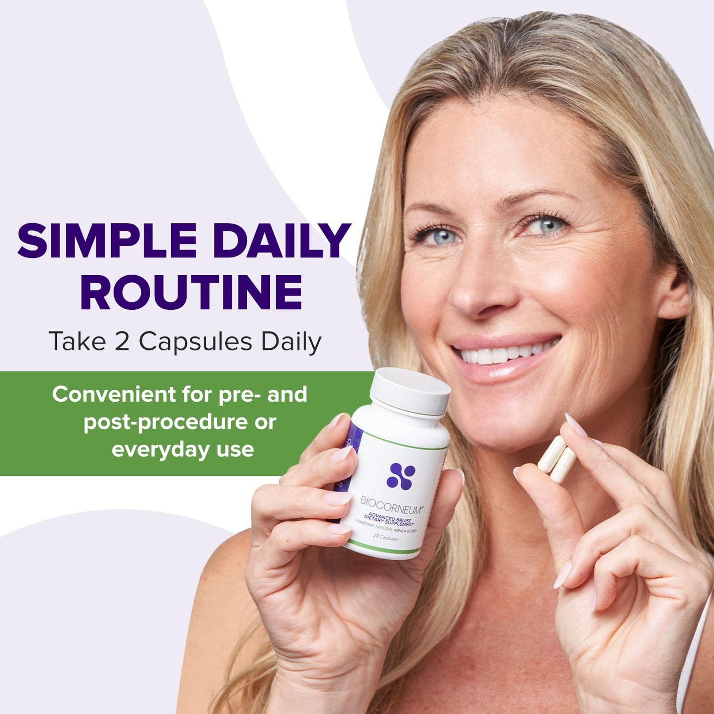 BIOCORNEUM Advanced Bruise Dietary Supplement – Internal Support for Visible Bruise Recovery