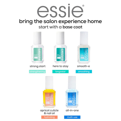 essie Nail Care, 8-Free Vegan, Apricot Nail and Cuticle Oil, softened and nourished cuticles, 0.46 fl oz