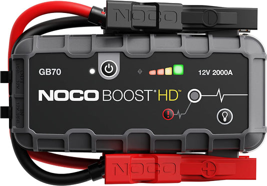 NOCO Boost HD GB70 2000A 12V UltraSafe Lithium Jump Starter Box, Car Battery Booster, Jump Start Pack