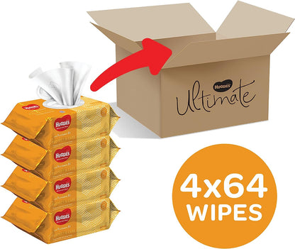 Huggies Ultimate Baby Wipes Protect & Care 256 Coun