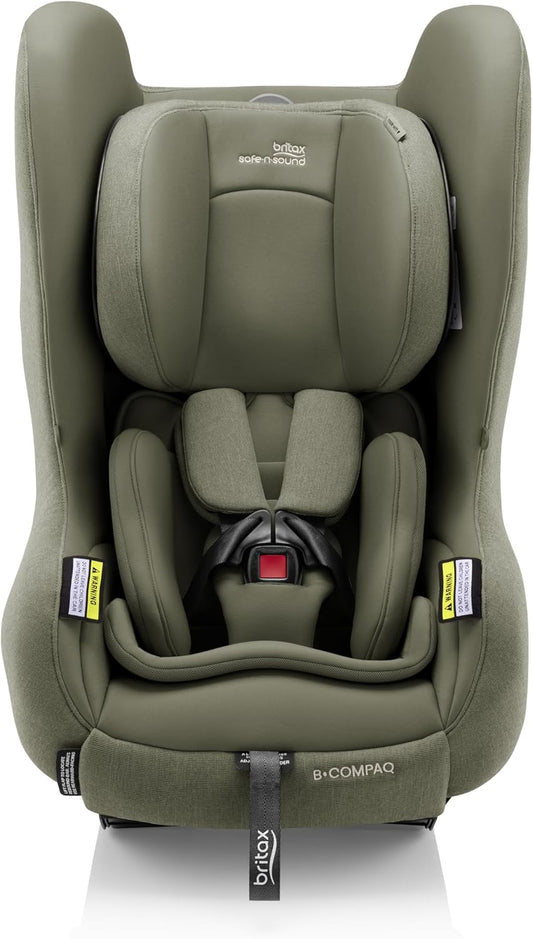 B-Compaq Style Convertible Car Seat Mineral Grey, Advanced Side Impact Cushion Technology, Isofix Compatible