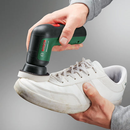 Bosch Home & Garden 3.6V Cordless Electric Power Cleaning Brush with 4 Cleaning Attachments & Micro USB Cable (UniversalBrush)
