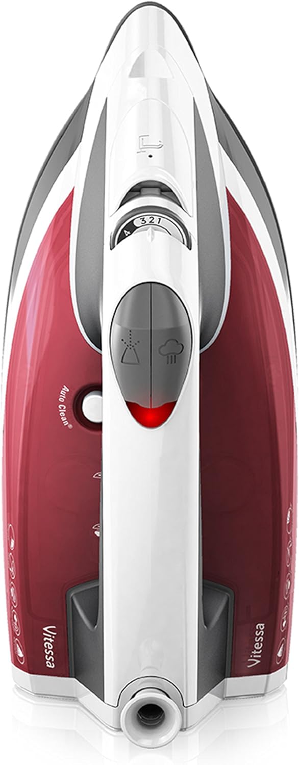 BLACK DECKER IR2050 Textile Iron Standard Red Shopperss