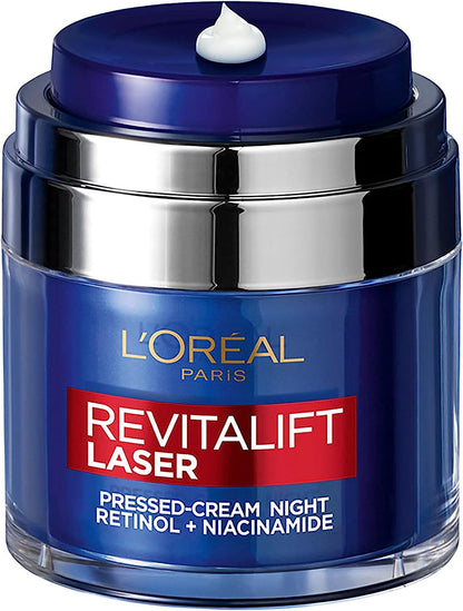 L'Oreal Paris Revitalift Laser x3 Retinol And Niacinamide Pressed Night Cream 50ml