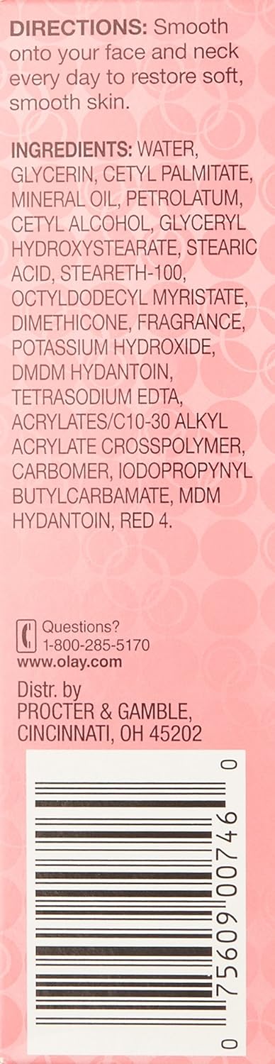 Olay Face Moisturizer by , Active Hydrating Beauty Moisturizing Lotion, 6 fl oz (Pack of 2)