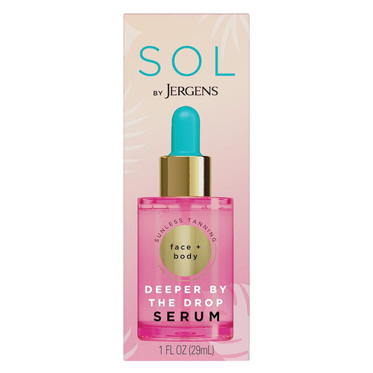 Drop Self Tanning Drops, Tanning Water, Add to Lotions, Serums, and Oils for Custom Tan, for Year-Round Glow, 1 Fluid Ounce