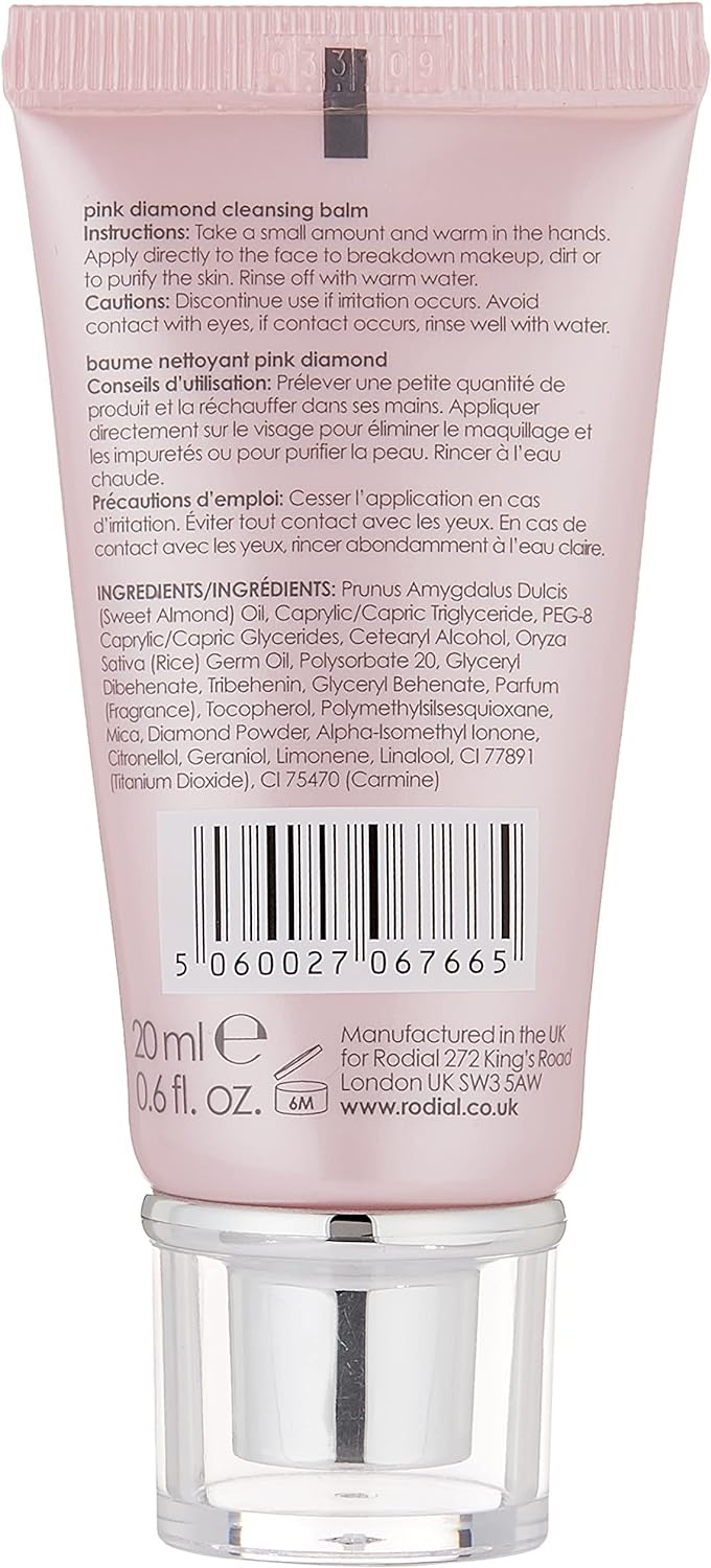 Rodial Pink Diamond Cleansing Balm Deluxe -20Ml