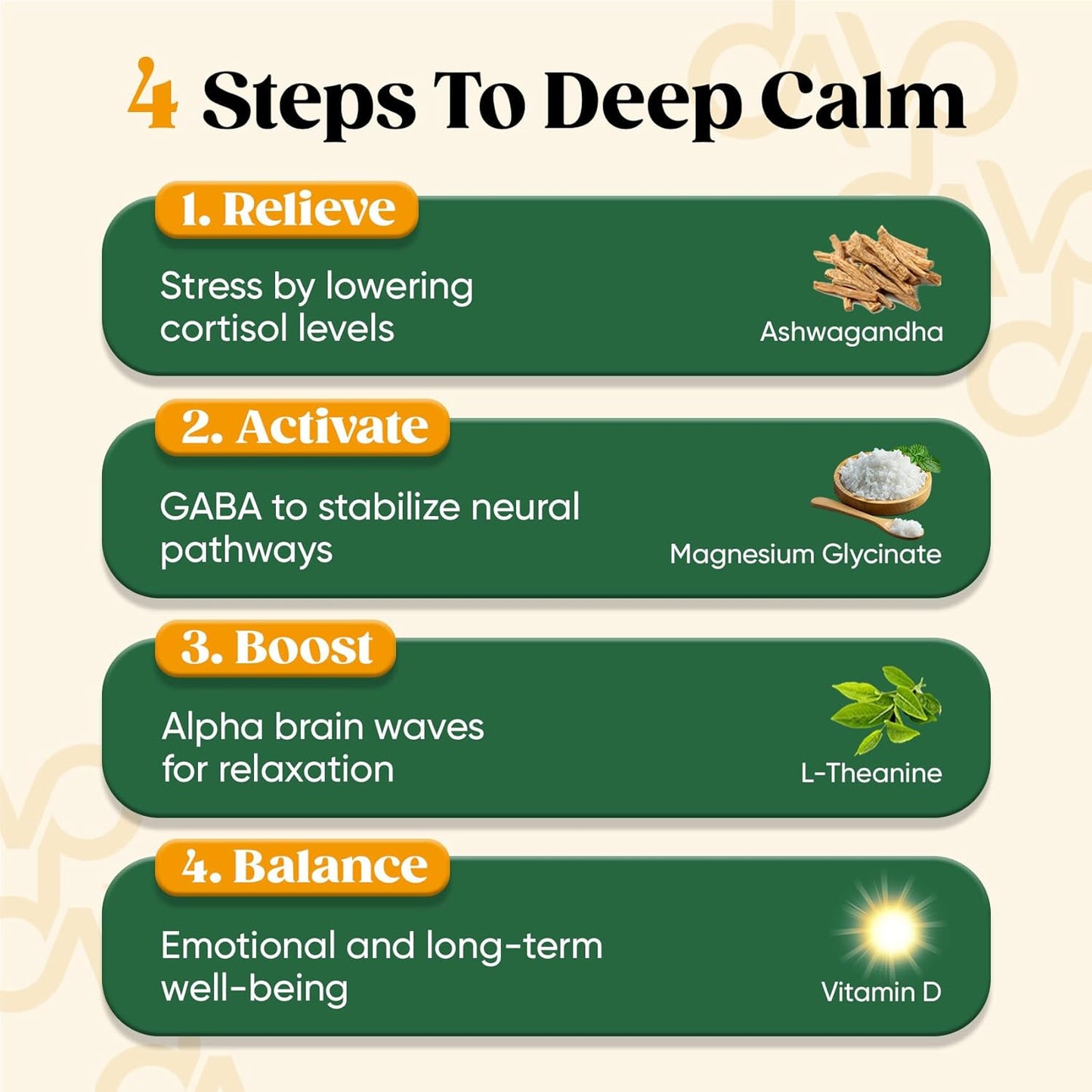 Venture Pal Calming Powdered Drink Mix, Magnesium Glycinate, Ashwagandha,sugar free