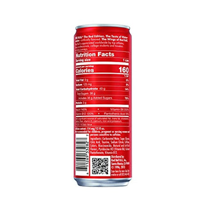 Red Bull Energy Drink, Watermelon | 114mg Caffeine | Contains Taurine & B Vitamins |Pack of 12