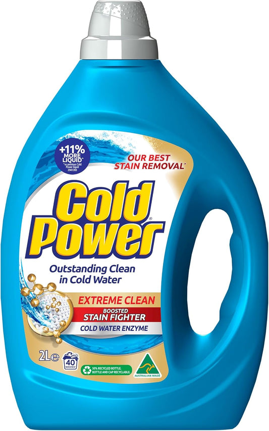Cold Power Laundry Detergent Extreme Clean 2L