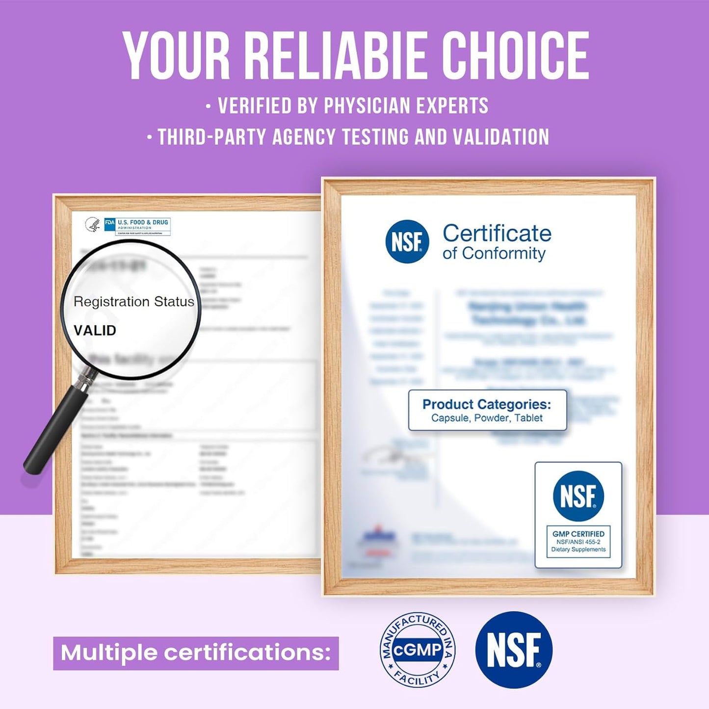 Venture Pal Calming Powdered Drink Mix, Magnesium Glycinate,sugar free