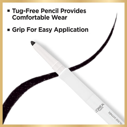 L’Oréal Paris Age Perfect Satin Glide Eyeliner with Mineral Pigments, Charcoal