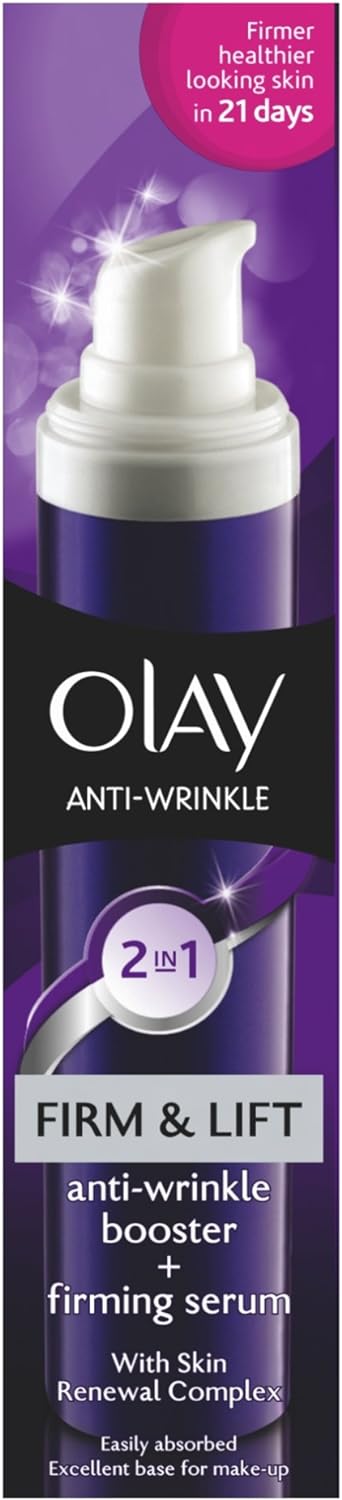 Olay Anti Wrinkle Firm and Lift 2-in-1 Day Cream and Firming Serum, 50 ml