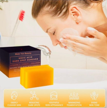 Kojic acid with Turmeric natural beauty soap 100gm pack