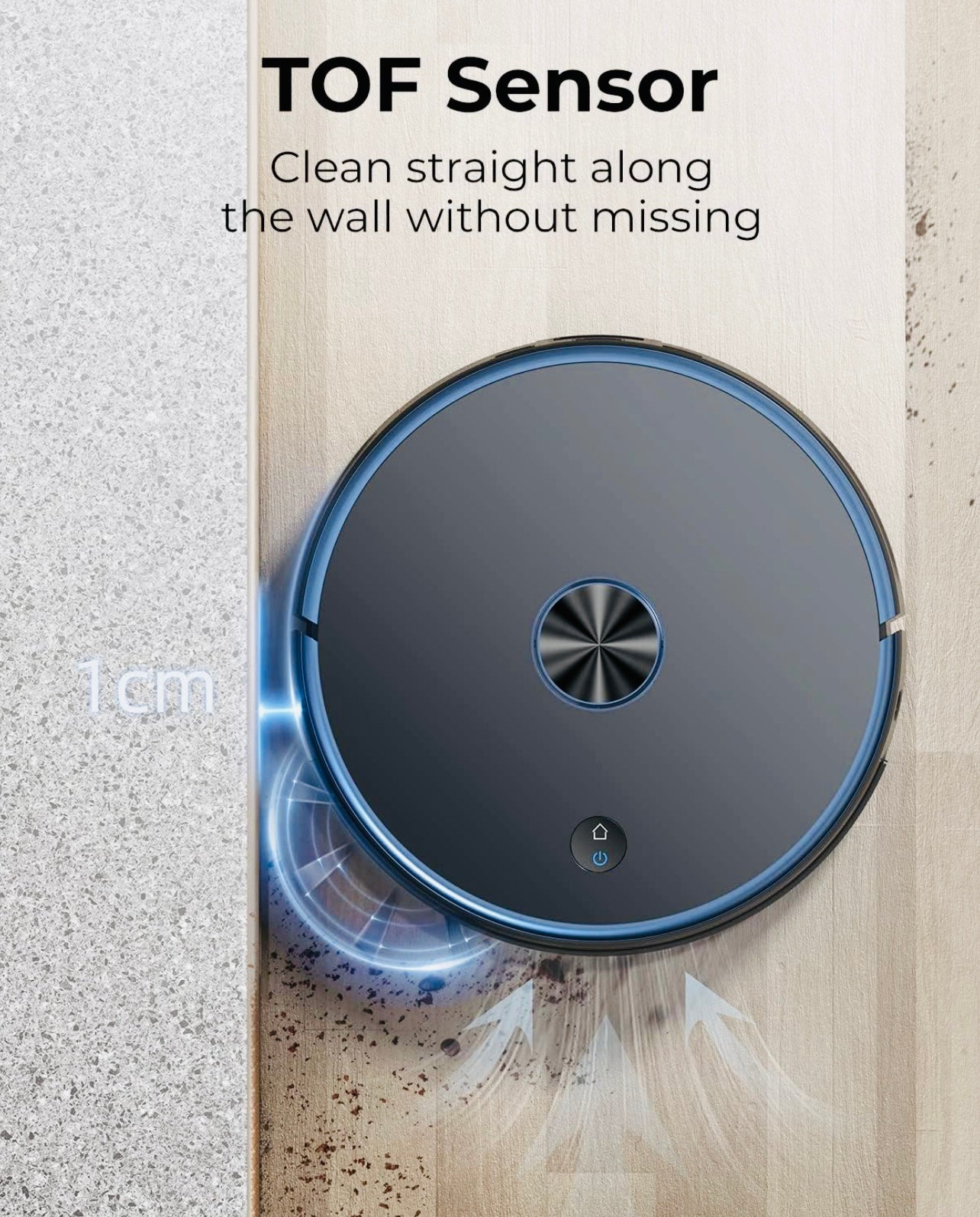 Laresar Robot Vacuum Cleaner with Mop,3500Pa Robotic Vacuum with 3.5L Self Emptying Station,Works with Alexa,Editable Map,Lidar Navigation,3 In 1,Robot Hoover for Pet Hair,Smart App Control(L6 Pro)