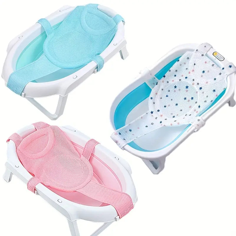 Baby Bath Time Safe & Fun for Your Little One with Our Baby Bath Cushion Pad!